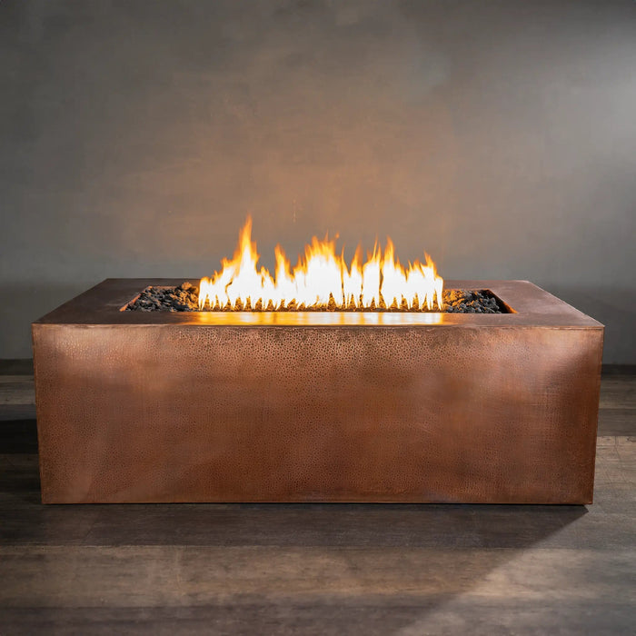 Gravity Moreno 72" W x 38" L Rectangle Copper Fire Pit - MORGRV723824 by Starfire Designs Starfire Designs