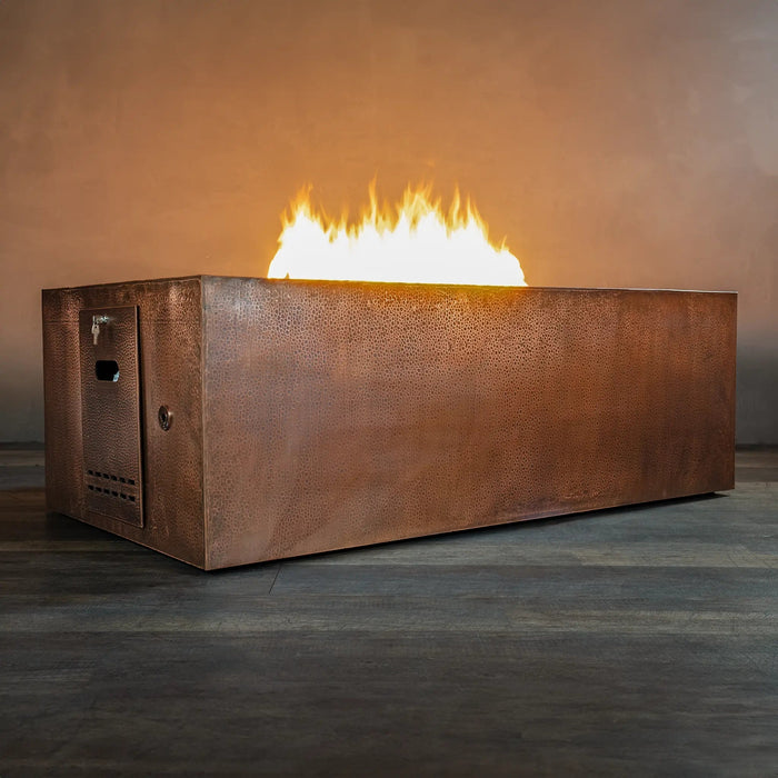 Gravity Moreno 72" W x 38" L Rectangle Copper Fire Pit - MORGRV723824 by Starfire Designs Starfire Designs