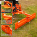 72" 6-Way Rear Blade 3 Point Hitch Tractor Attachment,  RB72S
