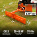 72" 6-Way Rear Blade 3 Point Hitch Tractor Attachment,  RB72S