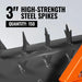 72" Drum Spike Aerator Cat. 1 3-Point Hitch Tractor Attachment, DSA72 — detail view