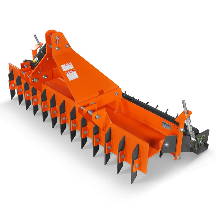 72" Heavy Duty Soil Pulverizer,  Single Spiked Roller,  25 Shanks,  Ca — view 12
