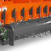84" Heavy Duty Soil Pulverizer,  Single Spiked Roller,  29 Shanks,  Ca — dimensions diagram