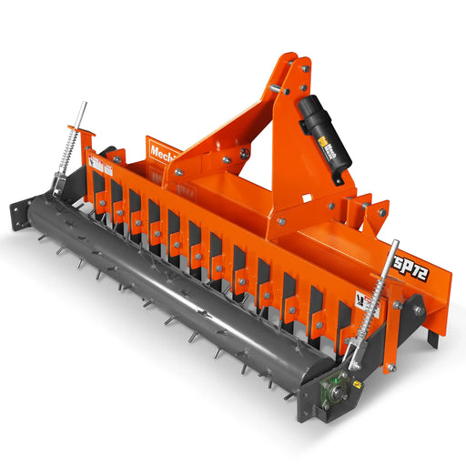 72" Heavy Duty Soil Pulverizer,  Single Spiked Roller,  25 Shanks,  Ca