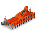 72" Heavy Duty Soil Pulverizer,  Single Spiked Roller,  25 Shanks,  Ca — view 14
