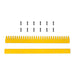 ( 1 Pack / 2 Pcs ) Blade & Comb for 72" Skid Steer Land Plane (for SKU: 201030)