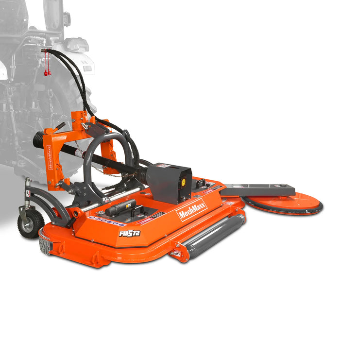 72 in Orchard Finish Mower,  3 Point Hitch Cat.1,  Hydraulic Offset, — view 8