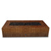Starfire Designs Metal Gravity 72" x 38" Rectangle Corten Steel Gas Fire Pit Starfire Designs