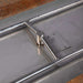 Starfire Designs Metal Gravity 72" x 38" Rectangle Corten Steel Gas Fire Pit with Propane Tank Access Door Starfire Designs