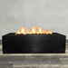 Starfire Designs Gravity Rectangle Powder Coated Steel Gas Fire Pit with Propane Tank Access Door Starfire Designs
