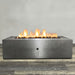 Starfire Designs Gravity Rectangle Powder Coated Steel Gas Fire Pit with Propane Tank Access Door Starfire Designs