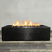 Starfire Designs Gravity Rectangle Powder Coated Steel Gas Fire Pit with Propane Tank Access Door Starfire Designs