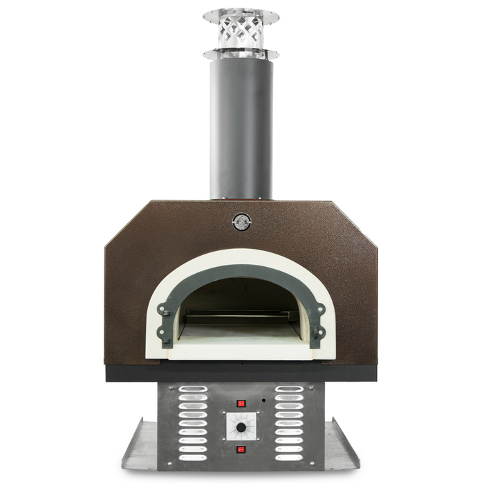 Chicago Brick Oven 750 Hybrid Countertop Pizza Oven (Commercial) No SKIRT | Dual Fuel (Gas and Wood)