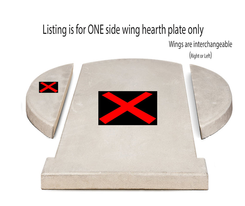Chicago Brick Oven 1000 SIDE WING HEARTH
