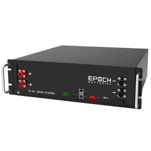Epoch 48V 100Ah server rack battery — front view