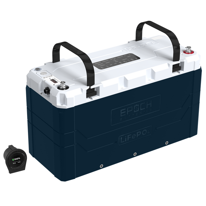 Epoch 48V 100Ah V2 Elite LiFePO4 battery — dimensions and weight specifications