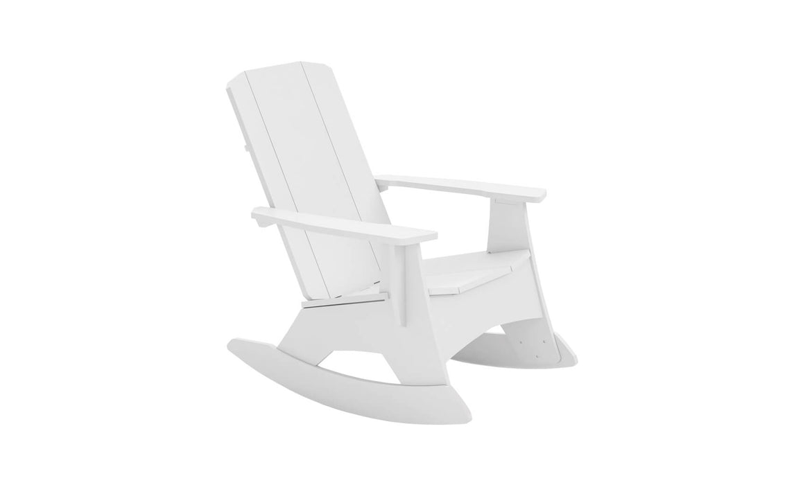 Ledge Lounger Mainstay Adirondack Rocker — White
