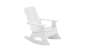 Ledge Lounger Mainstay Adirondack Rocker — White