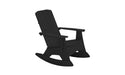 Ledge Lounger Mainstay Adirondack Rocker — Black
