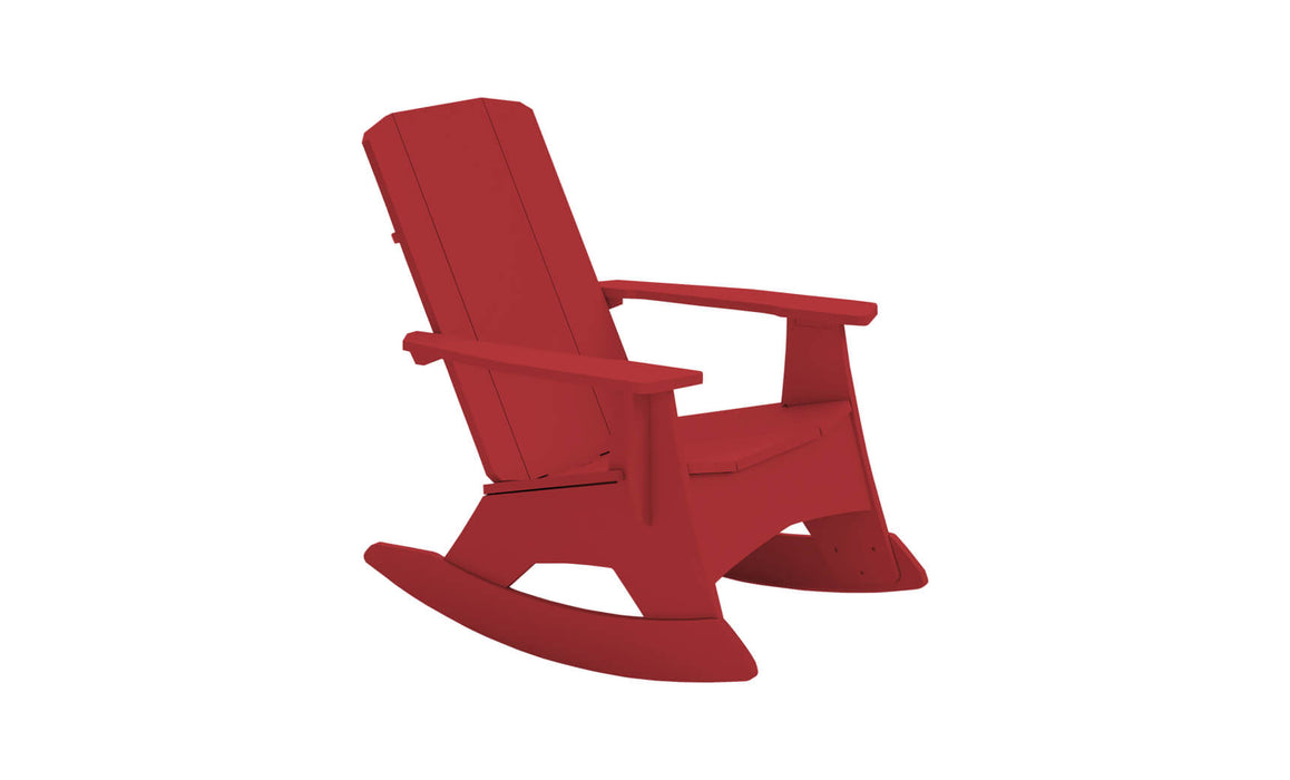 Ledge Lounger Mainstay Adirondack Rocker — Red