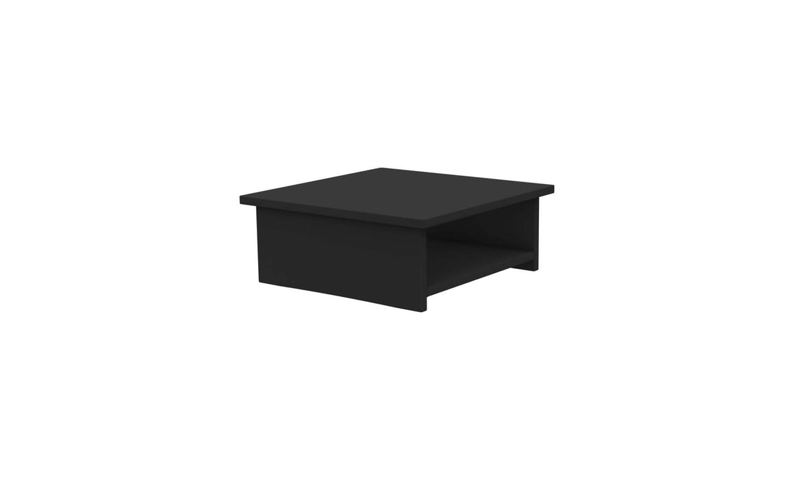 Ledge Lounger Echo Side Table — Black