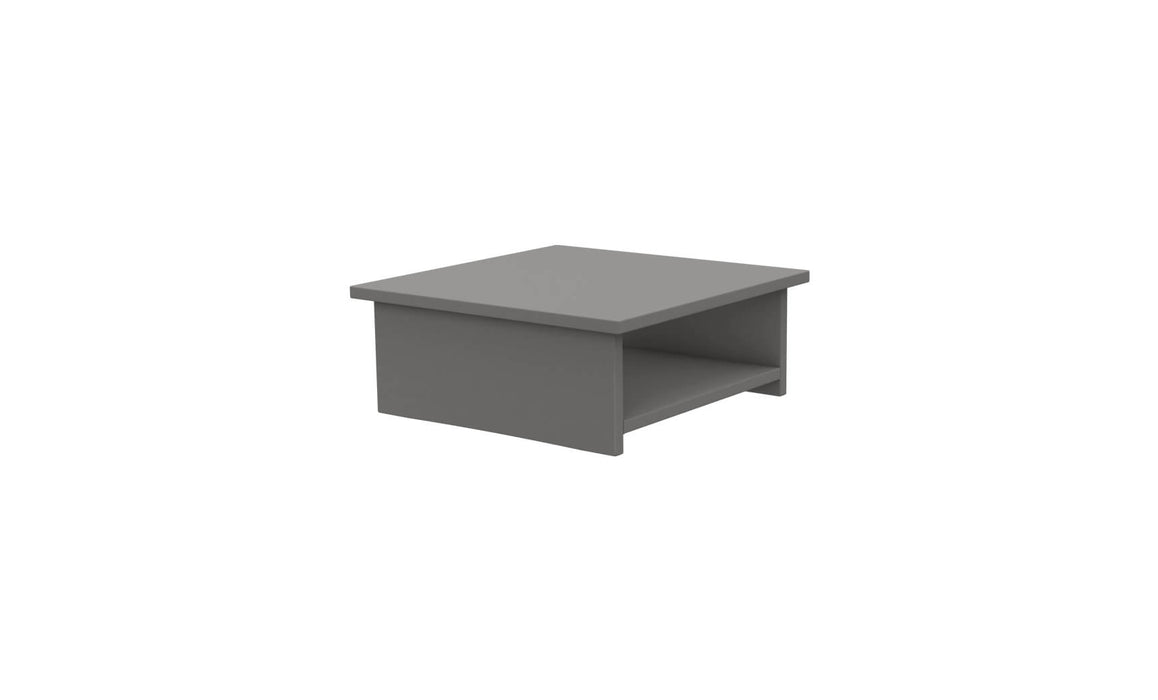 Ledge Lounger Echo Side Table — Gray