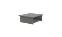 Ledge Lounger Echo Side Table — Gray