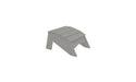Ledge Lounger Legacy Adirondack Ottoman — Gray