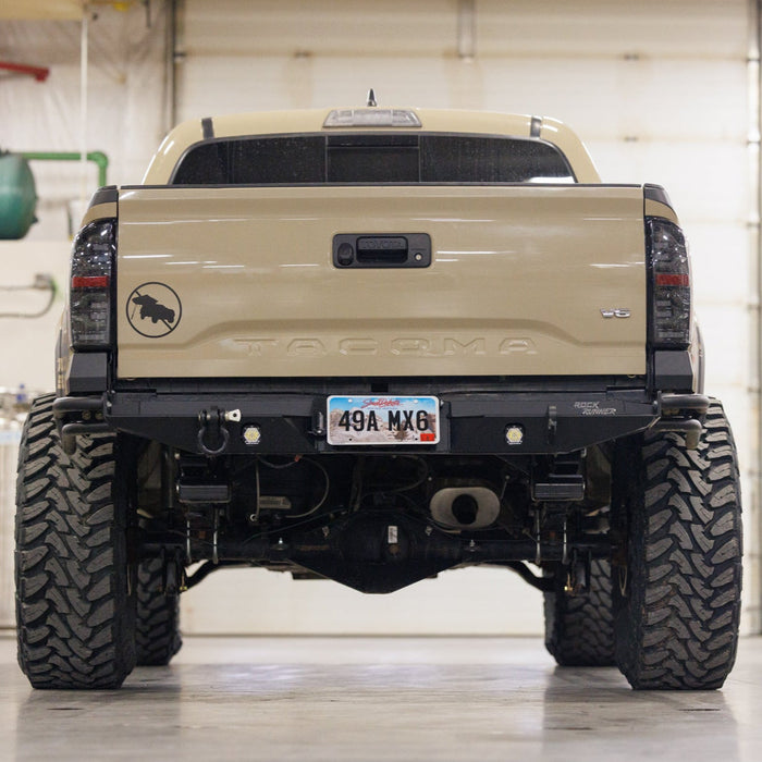 C4 Fabrication 2016-2023 Toyota Tacoma Rock Runner High Clearance Rear Bumper – image 11 of 13