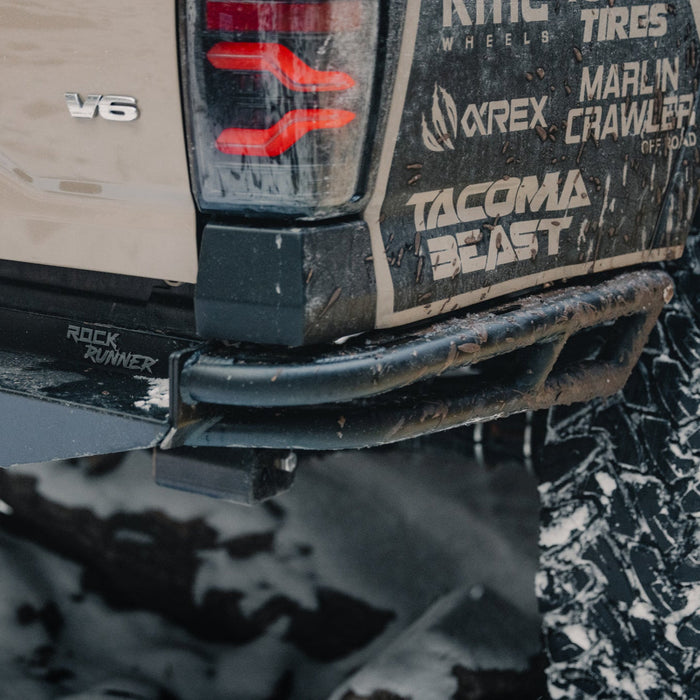 C4 Fabrication 2016-2023 Toyota Tacoma Rock Runner High Clearance Rear Bumper – image 9 of 13