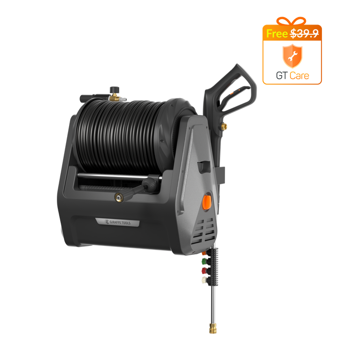 Giraffe Tools US Grandfalls  Retractable Pressure Washer Essential