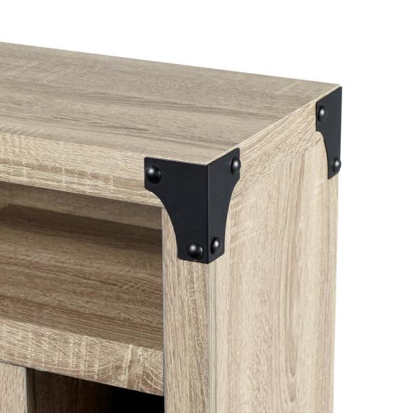 Dimplex Chelsea 37-Inch Media Console with 18-Inch Electric Fireplace in Distressed Oak (C3P18LJ-2086DO) Dimplex
