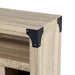 Dimplex Chelsea 37-Inch Media Console with 18-Inch Electric Fireplace in Distressed Oak (C3P18LJ-2086DO) Dimplex