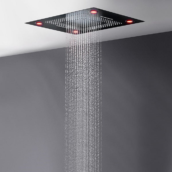 Cascada Showers 23”x31” Recessed Music Waterfall Rain LED Shower Head with Built-in Bluetooth Speaker - Product Image 8
