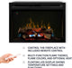 Dimplex 33-In Multi-Fire XD Plug-In Electric Fireplace Insert (PF3033HL) Dimplex