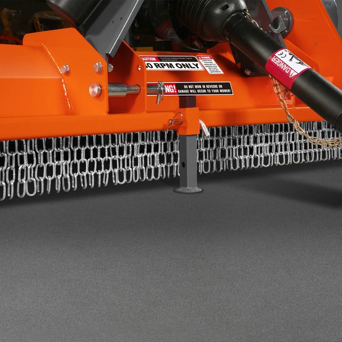 3-Point PTO Stump Grinder & 60'' PTO Flail Mower Combo, SG24&EFS60