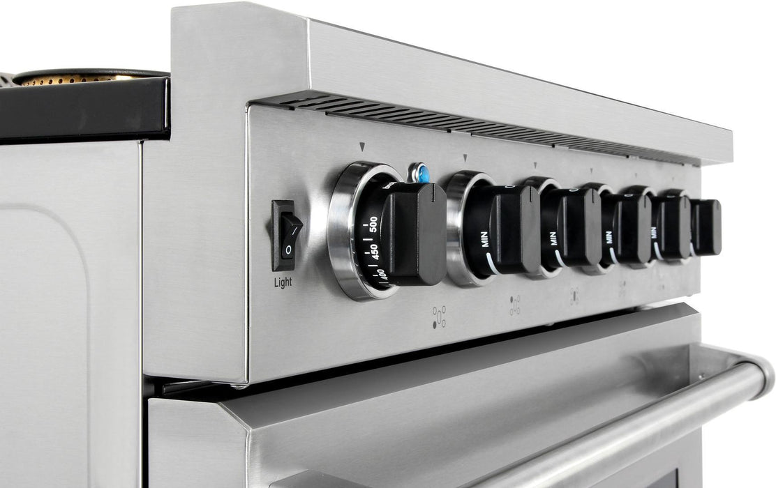 Thor Kitchen 30 in. 4.55 cu. ft. Professional Propane Gas Range in Stainless Steel, LRG3001ULP Thor Kitchen