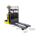 Xilin CBD30T electric pallet jack raised load view