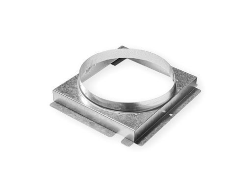 8" Galvanized Metal Duct Transition for Victory Range Hoods