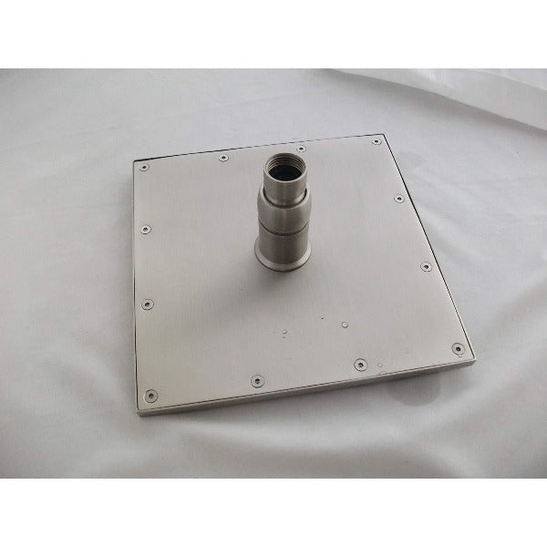 Cascada Showers 8" Square Rainfall LED Shower Head, include Shower Arm - Product Image 10