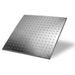 Cascada Showers 8" Square Rainfall LED Shower Head, include Shower Arm - Product Image 7