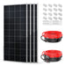 Green Vista Living Rich Solar 800 Watt Solar Kit Complete Off-Grid Solar System for RVs, Boats, Tiny Homes - Dimensions