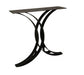 Barkman Furniture Straight Edge Server - Steel Double Curved Base Living Room Furniture - Detail View