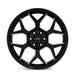 Mayhem 8119 VANQUISH Gloss Black Milled 20 inch wheel angled view
