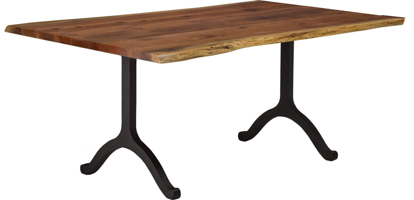 Quick Ship - Wishbone Cast Aluminum Dining Base Pair