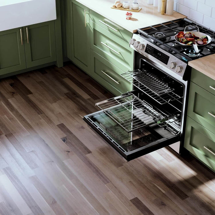 Rangaire 30" Gas Range Self-cleaning Air Fry True Convection Oven Slide-in Stainless Steel RRG303GS