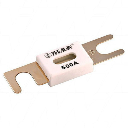 Victron ANL-fuse 500A/80V for 48V products (1 pc) - Victron ANL-fuse 500A/80V for 48V products close up angled left