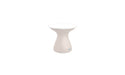 Ledge Lounger Autograph Standard Side Table — Cloud Base-White Lid