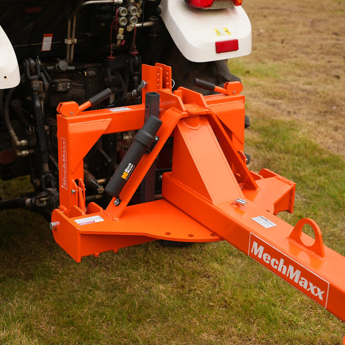 72" Heavy Duty 6-Way Rear Blade 3 Point Hitch Tractor Attachment,  RB72SE