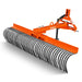 84" Offset Landscape Rake with 42 Tines 3 Point Hitch Tractor Attachment, LRA84